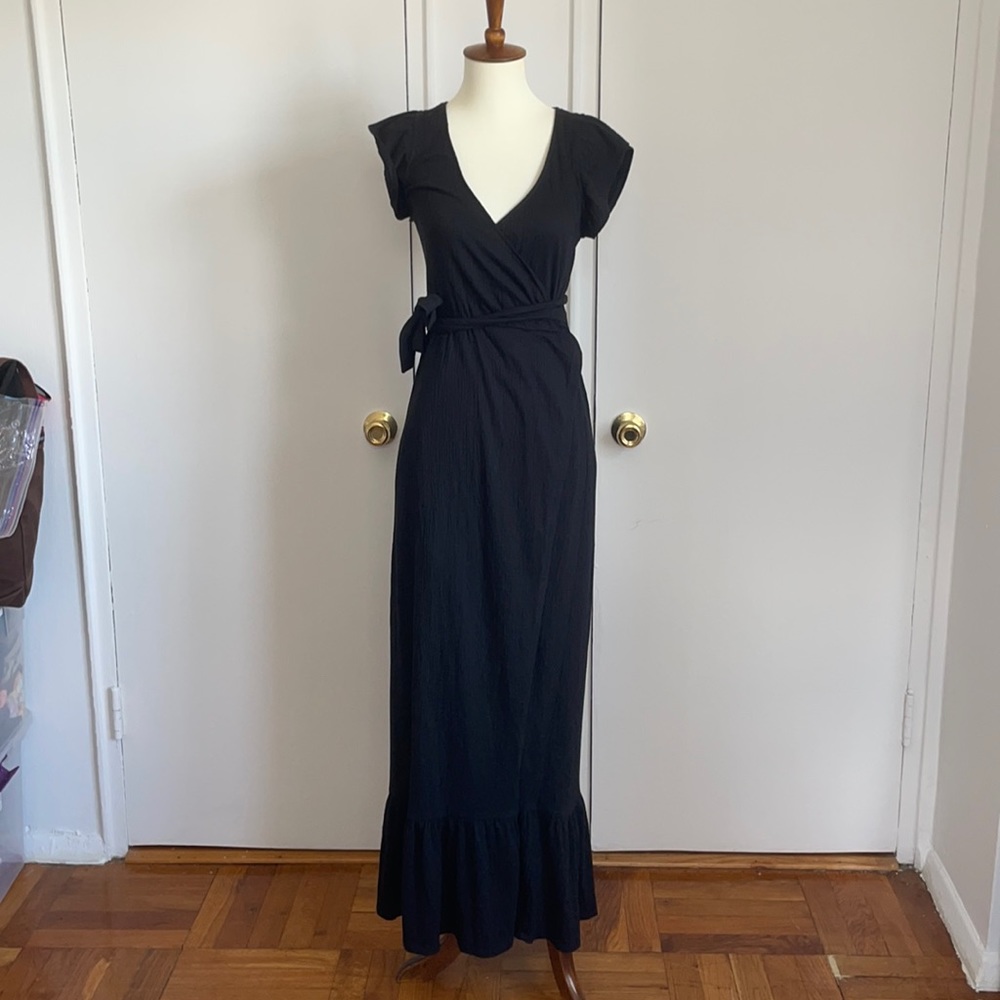 Express Maxi Wrap Dress